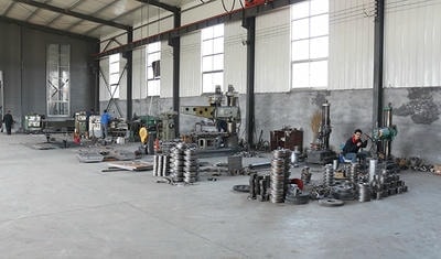 Taller de producción de piezas de repuesto